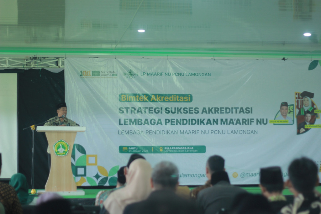 Bimtek Akreditasi Ma’arif NU Lamongan, Dorong Peningkatan Mutu Sekolah