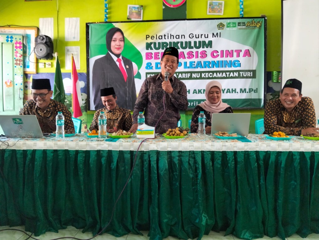 KKG MI Ma’arif NU Turi Gelar Pelatihan KBC dan Deep Learning