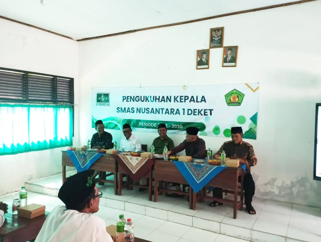 Pengukuhan Kepala SMA Nusantara 1 Deket Periode 2026-2030, Siswanto S.Pd Resmi Dikukuhkan